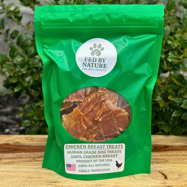 Sliced Chicken Breast – Human Grade Dog Treats (6.5oz)
