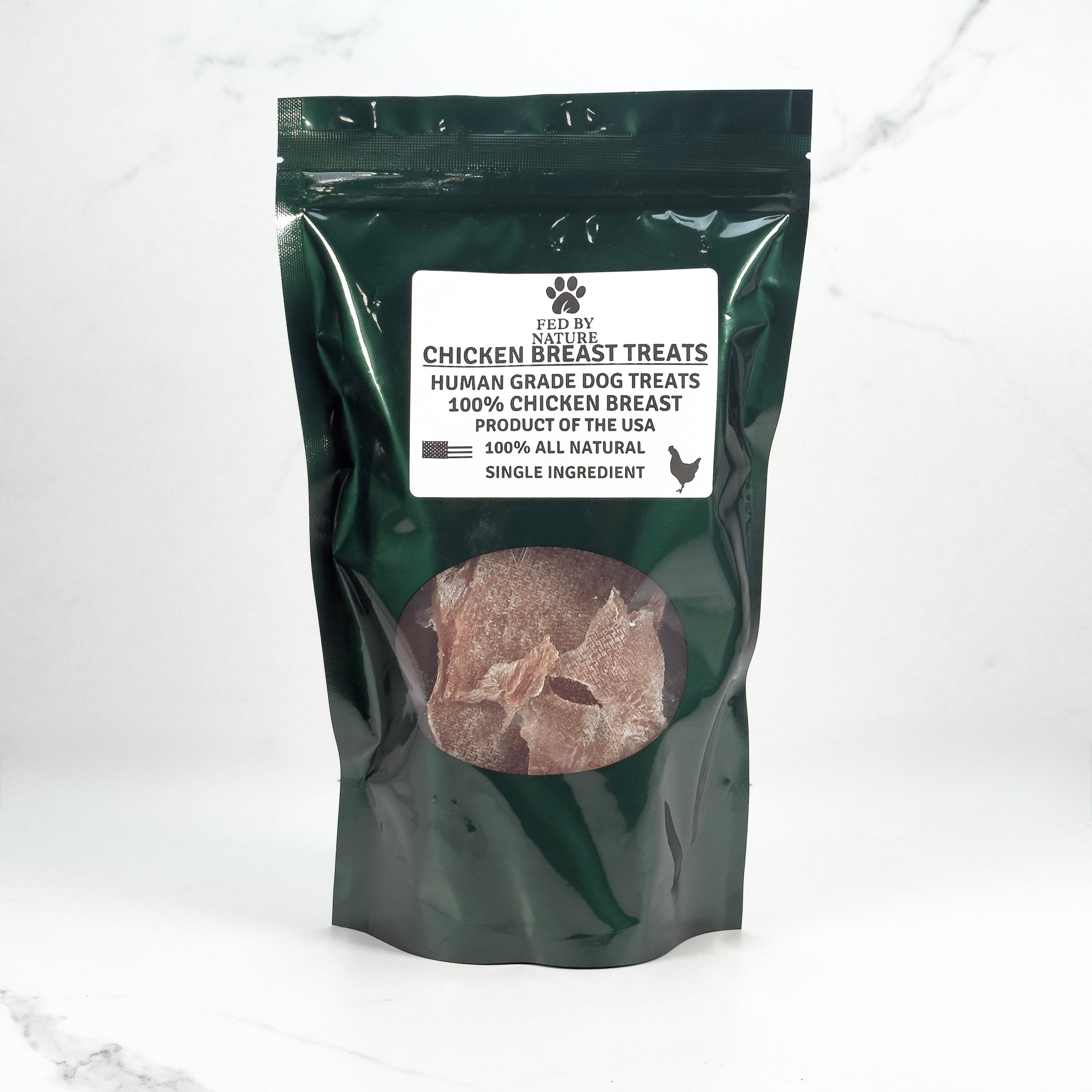 Sliced Chicken Breast – Human Grade Dog Treats (6.5oz)