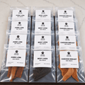 Fed By Nature sample pack, 12 single-ingredient dog treat packs in beef liver, chicken breast and pork loin