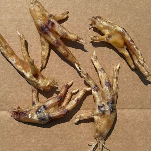Whole Chicken Feet Dog Treats 12 ct.